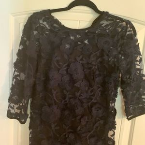 Dark navy Lacey dress